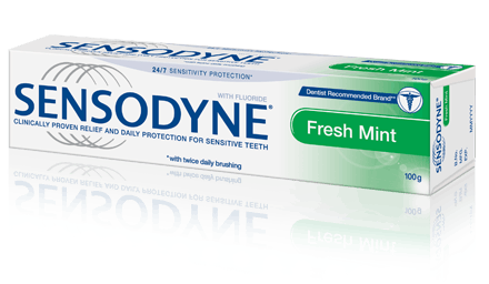 sensodyne toothpaste green