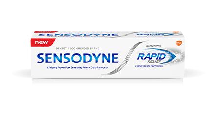 Sensodyne® | Rapid Relief Whitening