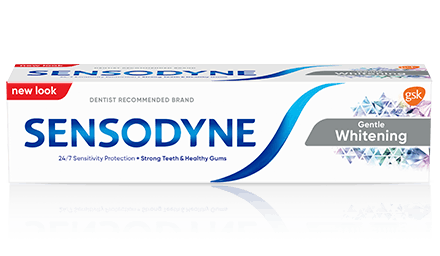 gentle whitening sensodyne