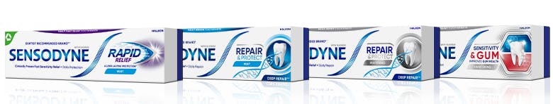 Sensodyne packs