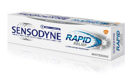 Rapid Relief toothpaste Sensodyne® |Rapid Relief Toothpaste