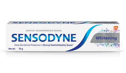 sensodyne toothpaste with whitening