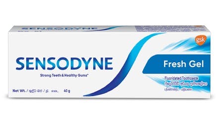 Sensodyne Cool gel package