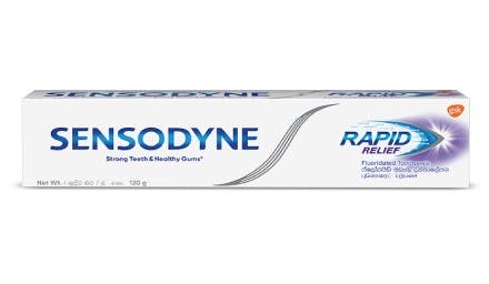 Sensodyne Rapid relief package