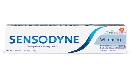 Sensodyne whitening 