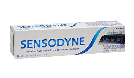 Sensodyne whitening