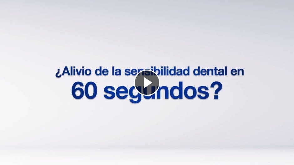 alivio rápido de la sensibilidad dental en 60 segundos - sensodyne argentina
