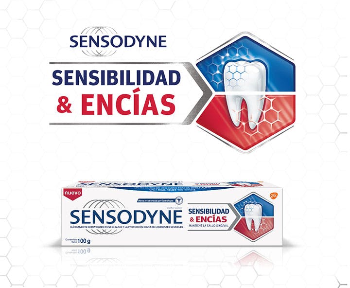 Le dentifrice Sensodyne soulage vos genvices