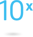 10x