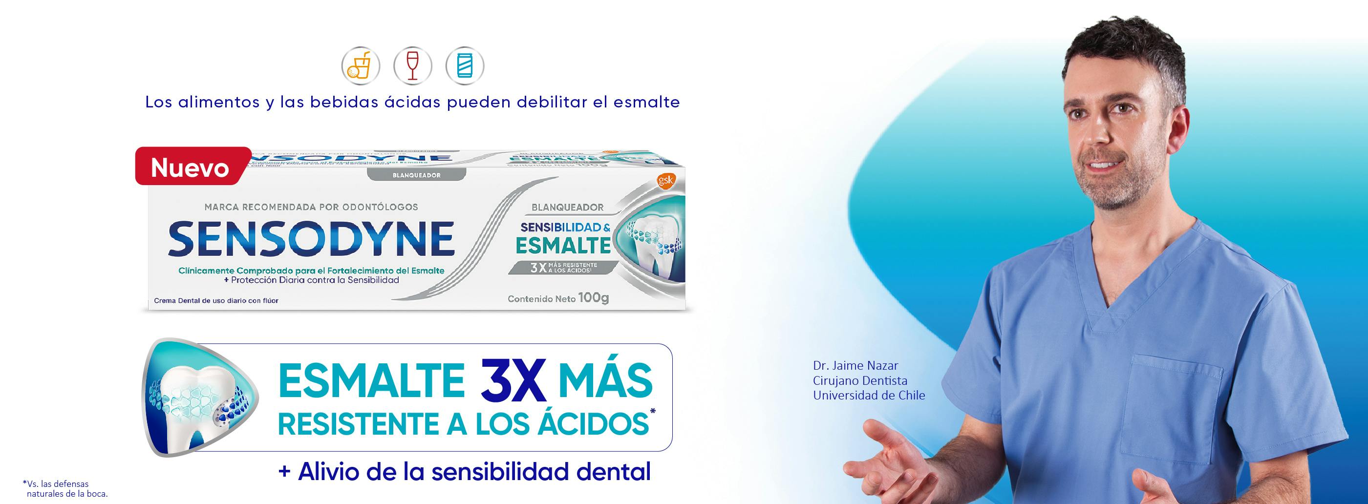 Crema dental Sensibilidad & Esmalte blanqueador