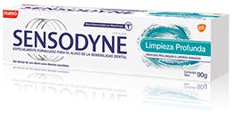 Crema dental Sensodyne - Limpieza Profunda 90g