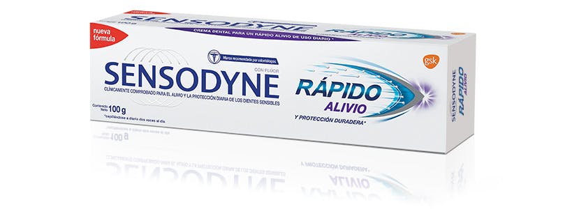 Dentífrico Sensodyne Rápido alivio y protección duradera 100g - Aliviar Sensibilidad Dental