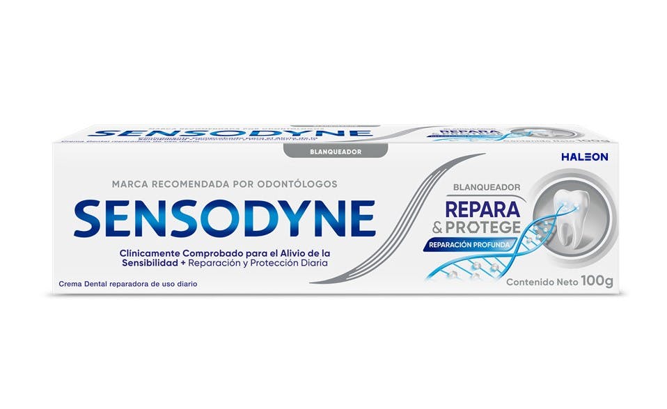Sensodyne® | Repara & Protege Blanqueador