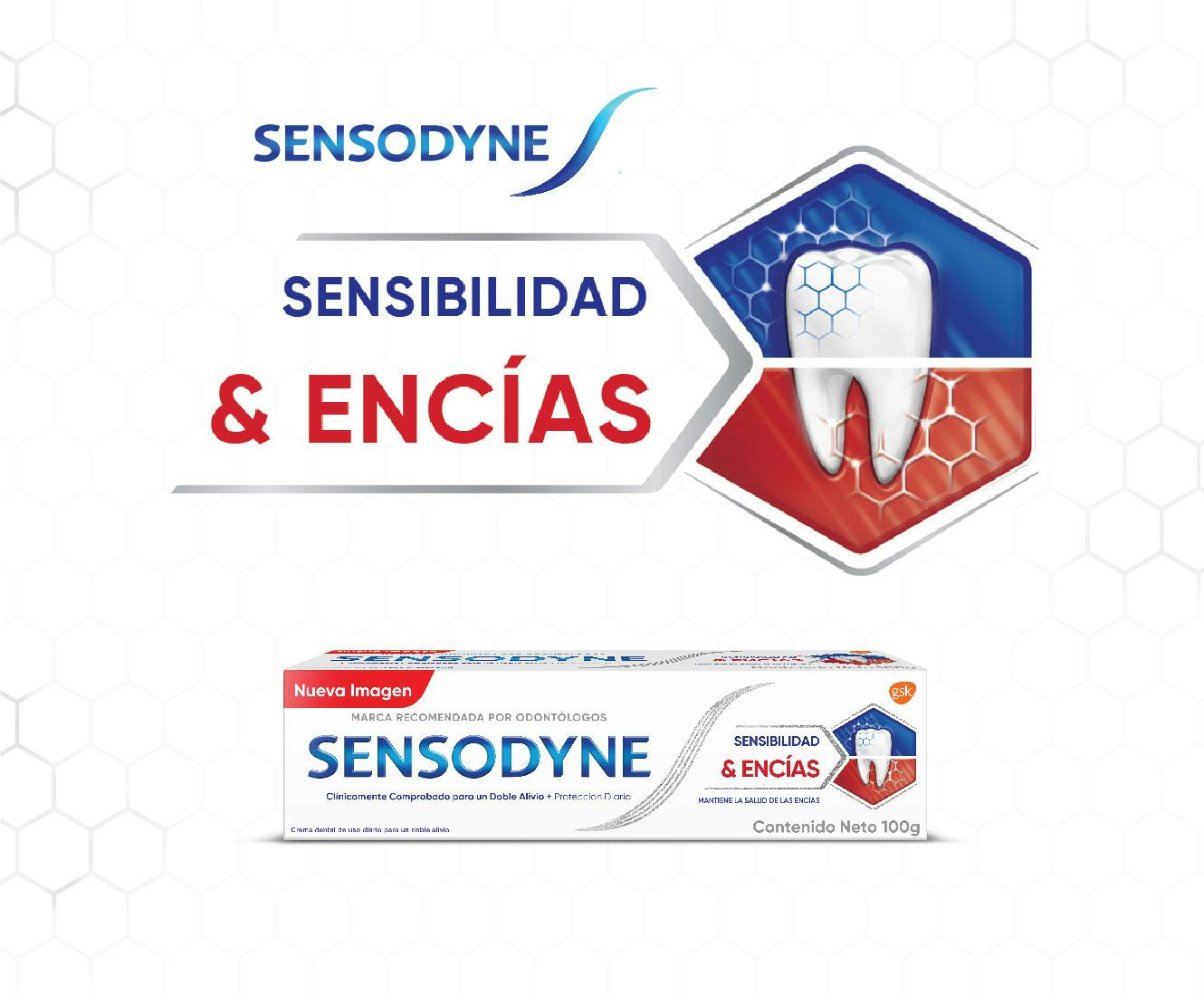 Le dentifrice Sensodyne soulage vos genvices