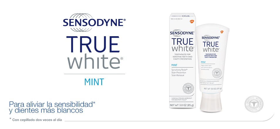 Sensodyne | Pasta de dientes TRUE WHITE Mint