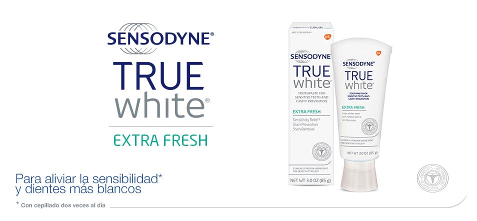 Sensodyne | Pasta de dientes TRUE WHITE Extra Fresh