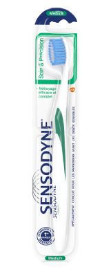 Sensodyne brosse à dents Soin et Precision Medium
