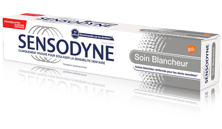 Sensodyne Soin Blancheur pour soulager la sensibilité dentaire et retrouver la blancheur naturelle de vos dents