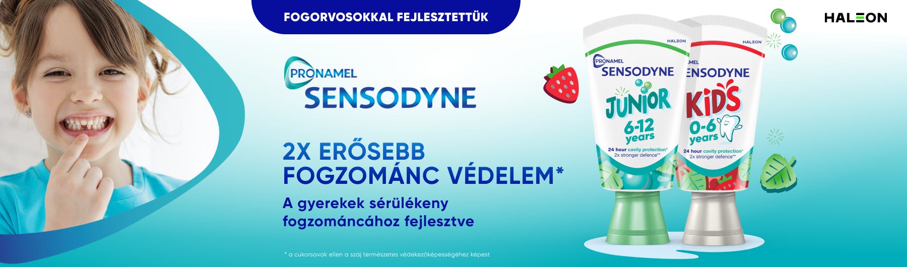 Sensodyne Pronamel Junior és Kids