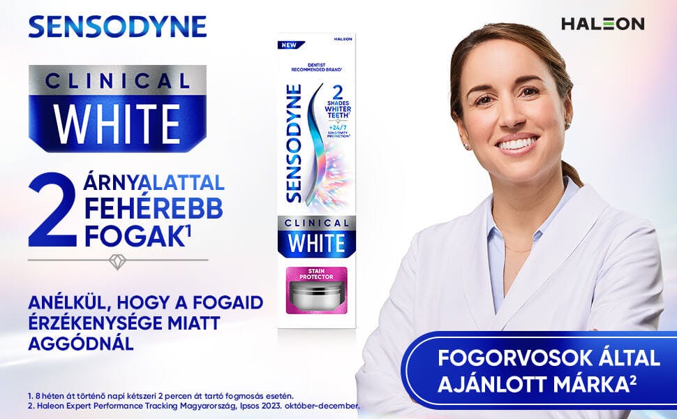 Sensodyne Clinical White