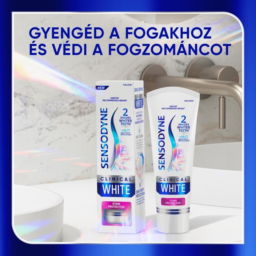 Gyengéd a fogakhoz és védi a fogzománcot Gyengéd a fogakhoz és védi a fogzománcot