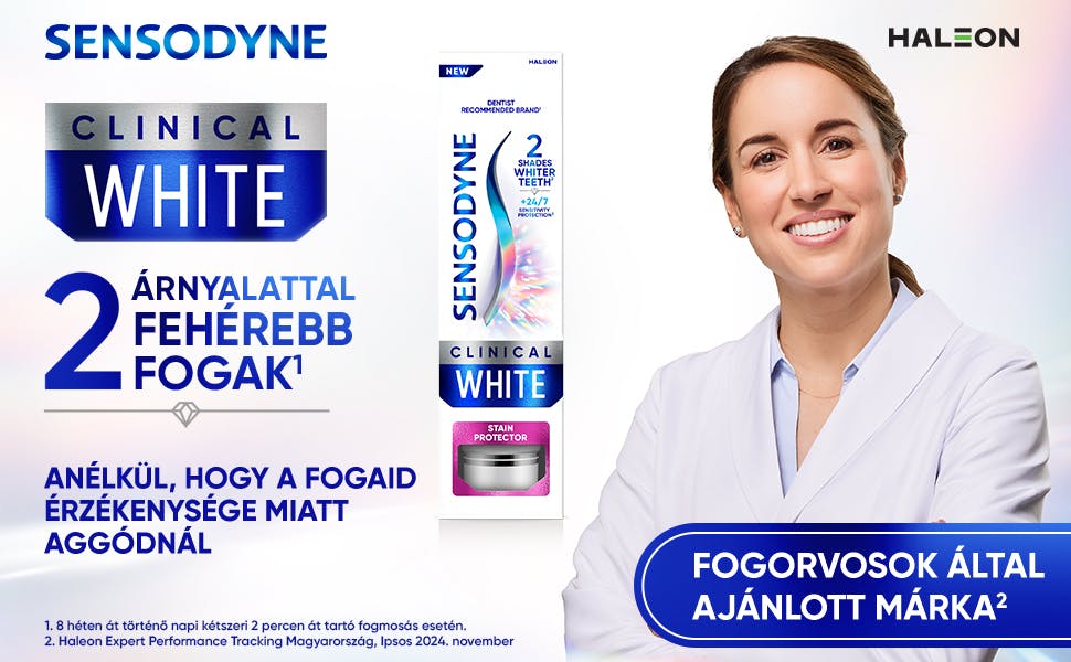 Sensodyne Clinical White