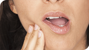 התסמינים של רגישות בשיניים