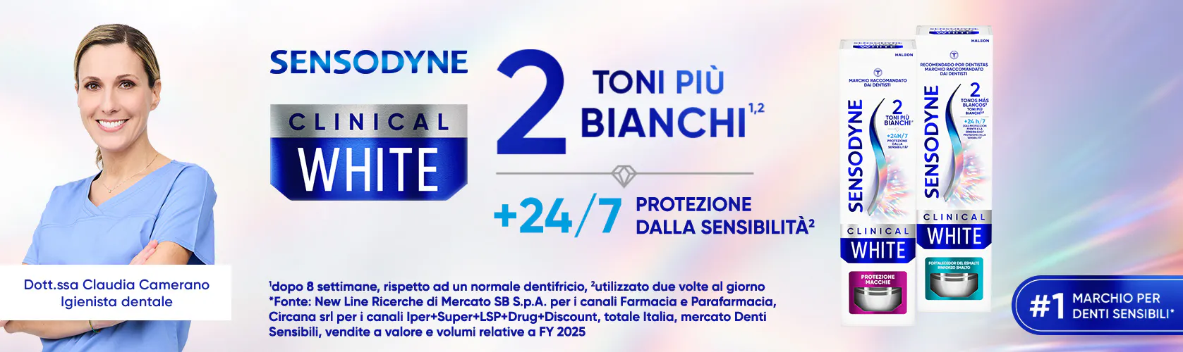 Sensodyne Clinical White