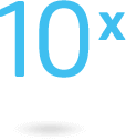 10x