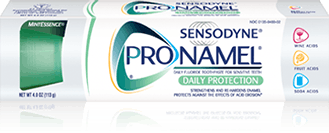 Pronamel is specially formulated to protect against the effects of acid erosion