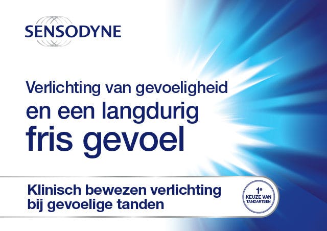 Le dentifrice Sensodyne soulage vos genvices
