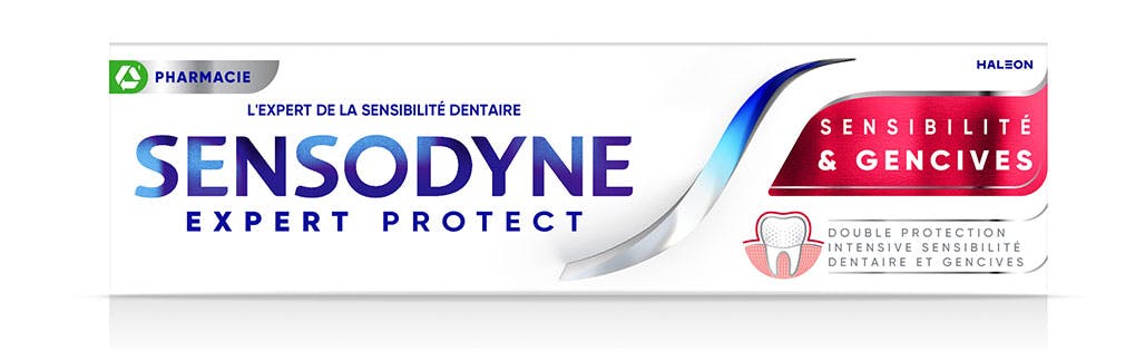 Dentifrice Sensodyne dents & gencives sensibles soulages vos douleurs