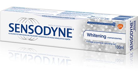 Sensodyne®  Whitening and Tartar Control