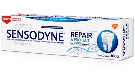 Sensodyne®  | Creme Dental Repair & Protect