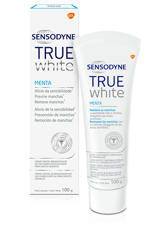 Sensodyne®  |TRUE white Mint