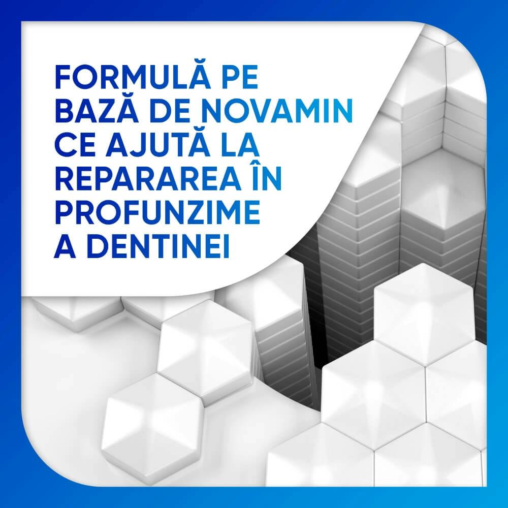 FORMULĂ PE BAZĂ DE NOVAMIN CE AJUTĂ LA REPARAREA ÎN PROFUNZIME A DENTINEI