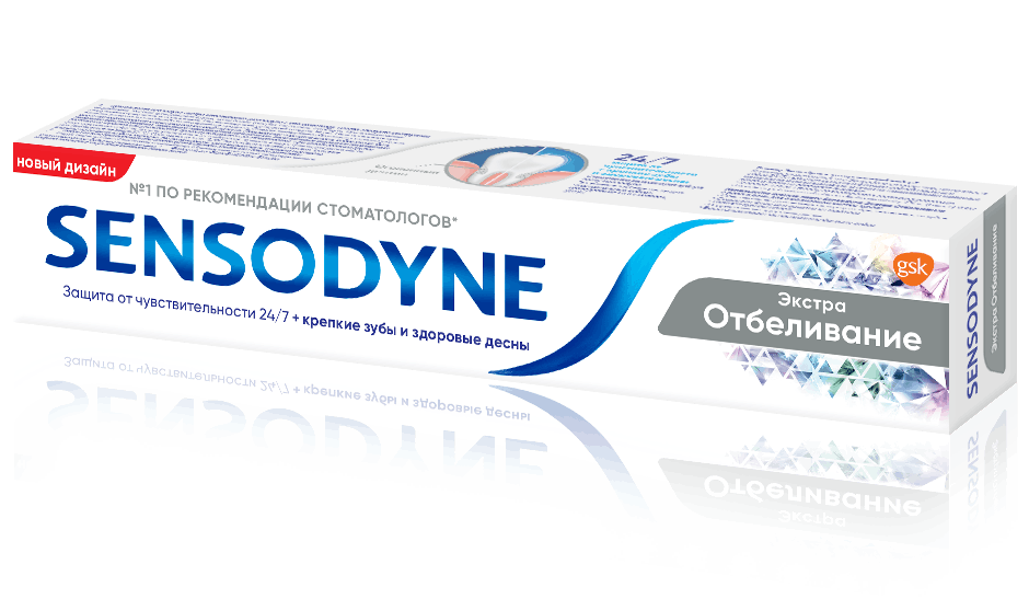 Зубная паста Sensodyne | Бережное Отбеливание