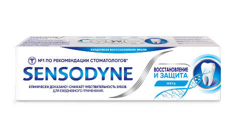 Зубная паста Sensodyne | Восстановление и Защита