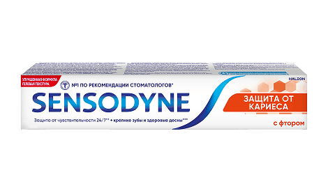 Зубная паста Sensodyne | С фтором
