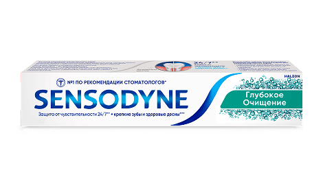 Зубная паста Sensodyne | Глубокое Очищение