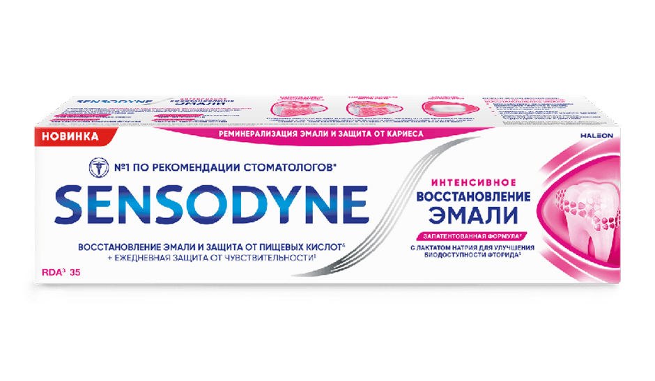 Зубная паста Sensodyne | С фтором