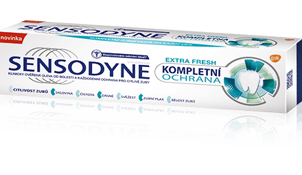 Sensodyne |Zubná pasta Kompletní ochrana Extra Fresh