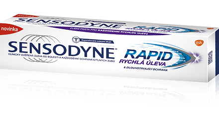 Sensodyne |Zubní pasta Rapide