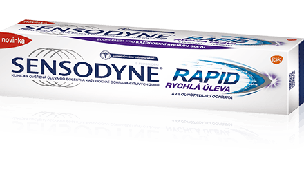 Sensodyne |Zubní pasta Rapide Sensodyne |Zubní pasta Rapide