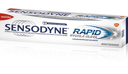 Sensodyne |Zubní pasta Rapide Whitening