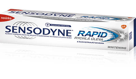 Sensodyne |Zubní pasta Rapide Whitening Sensodyne |Zubní pasta Rapide Whitening