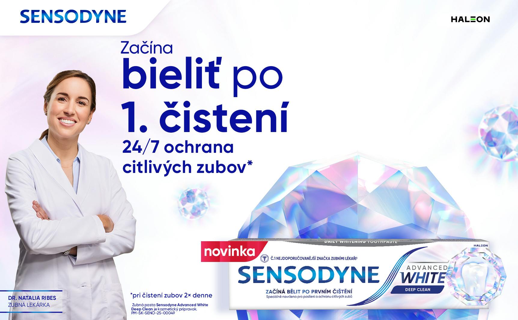Sensodyne Advanced White Deep Clean