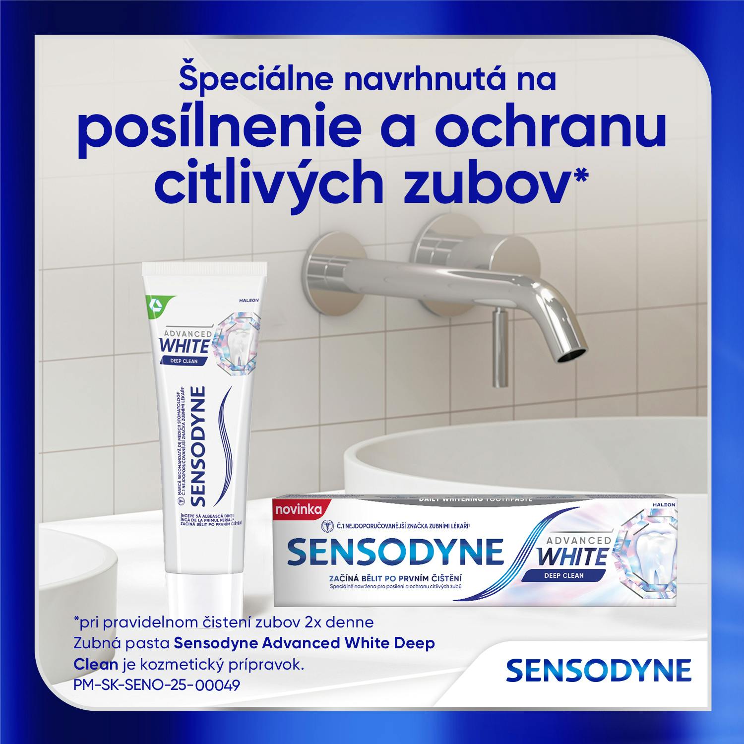 Sensodyne Advanced White Deep Clean