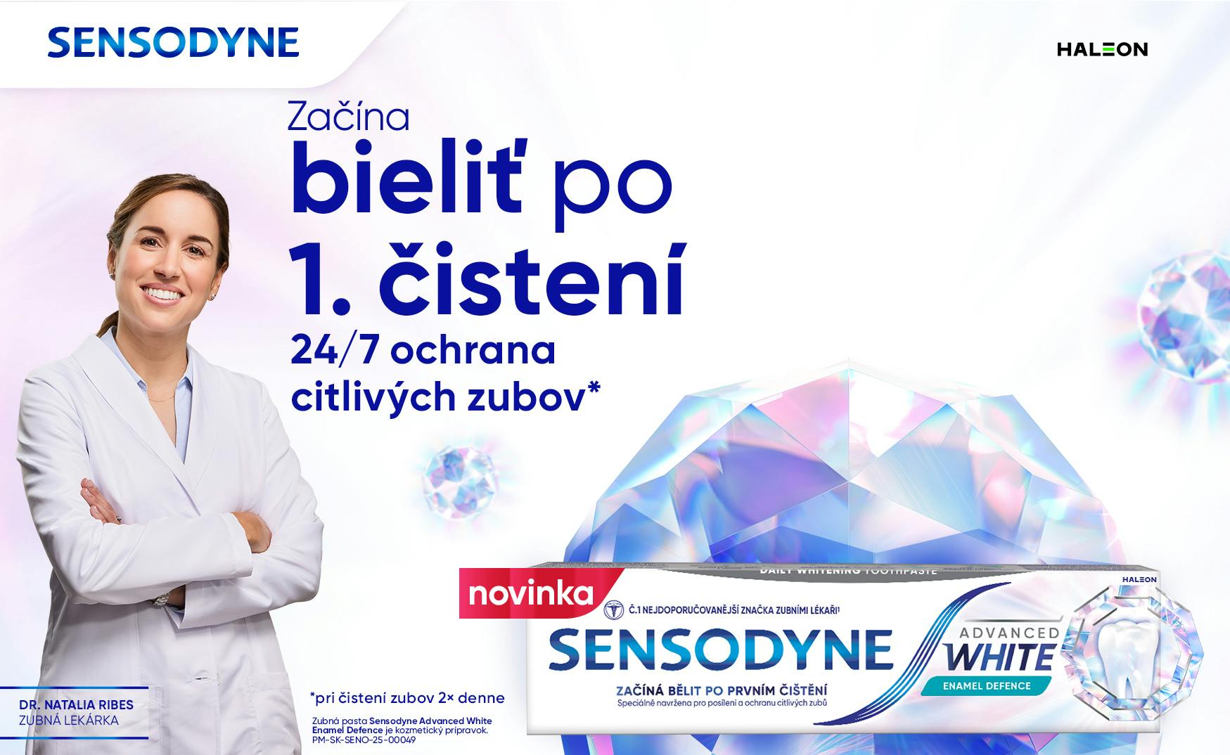 Sensodyne Advanced White Enamel Defence