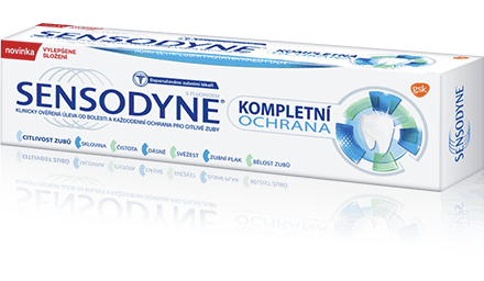 Sensodyne |Zubná pasta Kompletní ochrana Sensodyne |Zubná pasta Kompletní ochrana